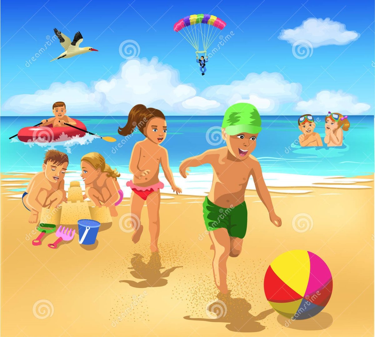 Лето для детей в детском саду