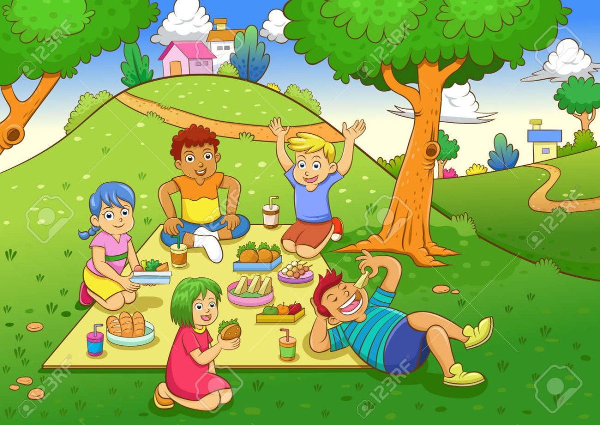 Лето картинки для детей