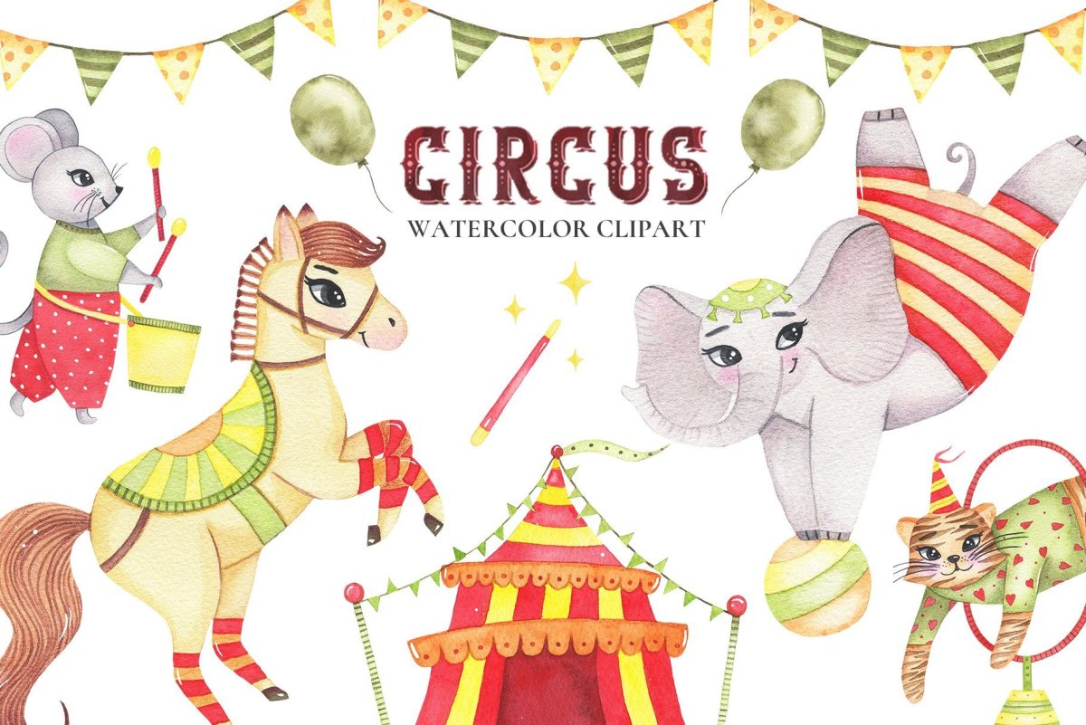 Цирковой слон поделка