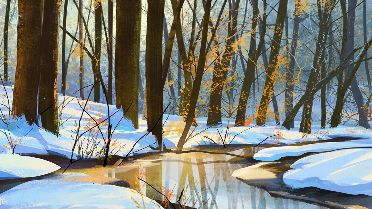 Весна оттепель