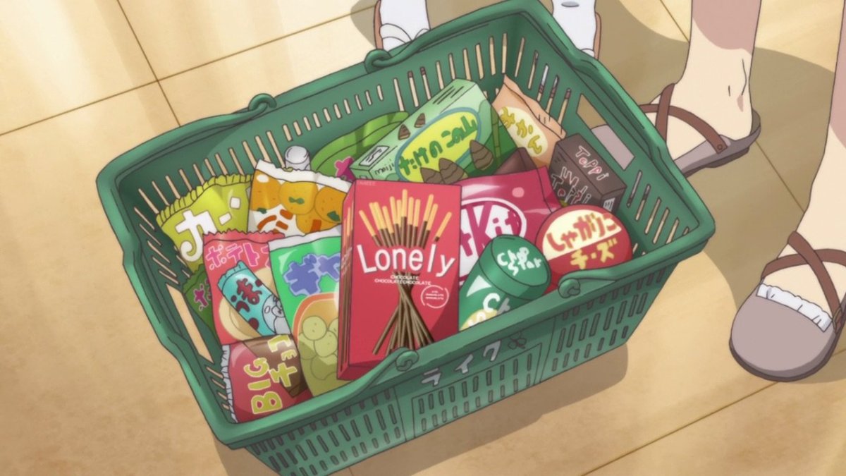 Аниме еда Эстетика