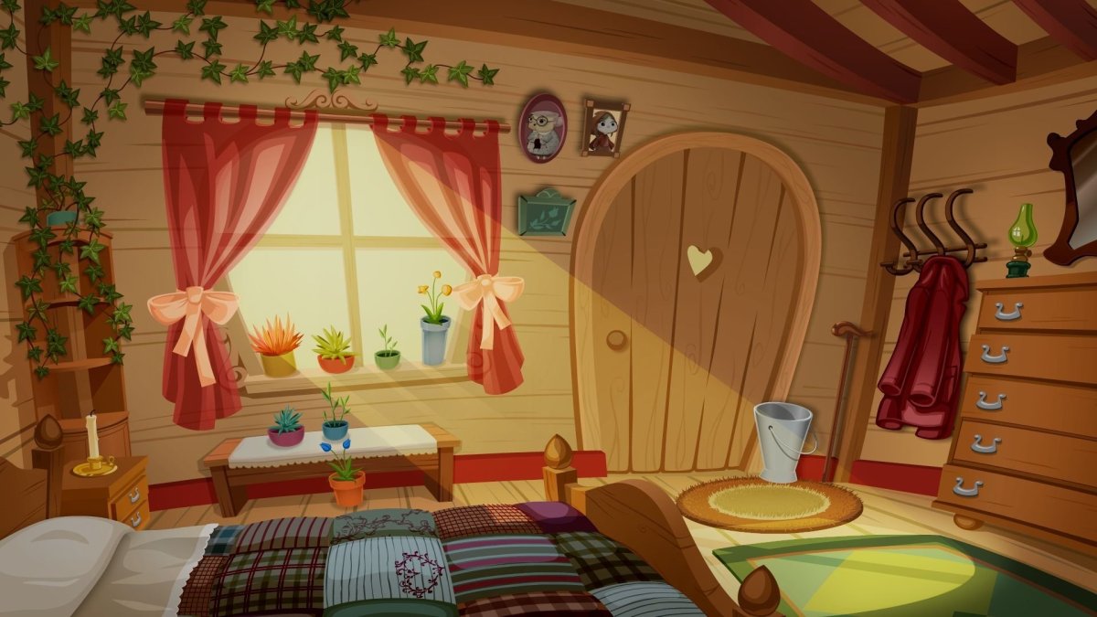 Мультяшные комнаты