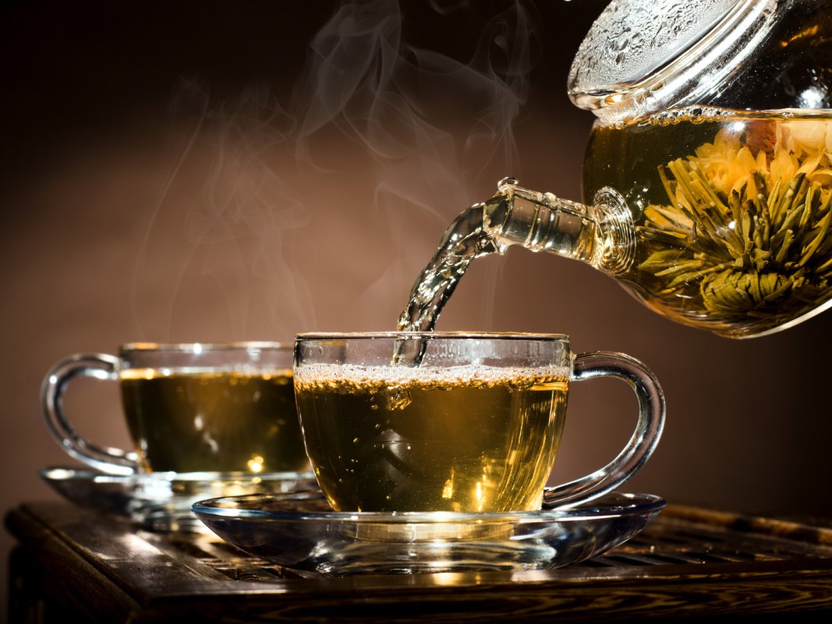 Горячий чай