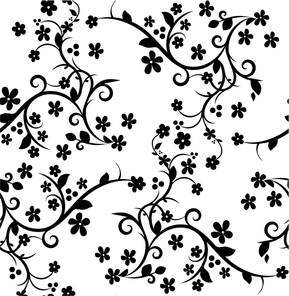 Цветочный узор