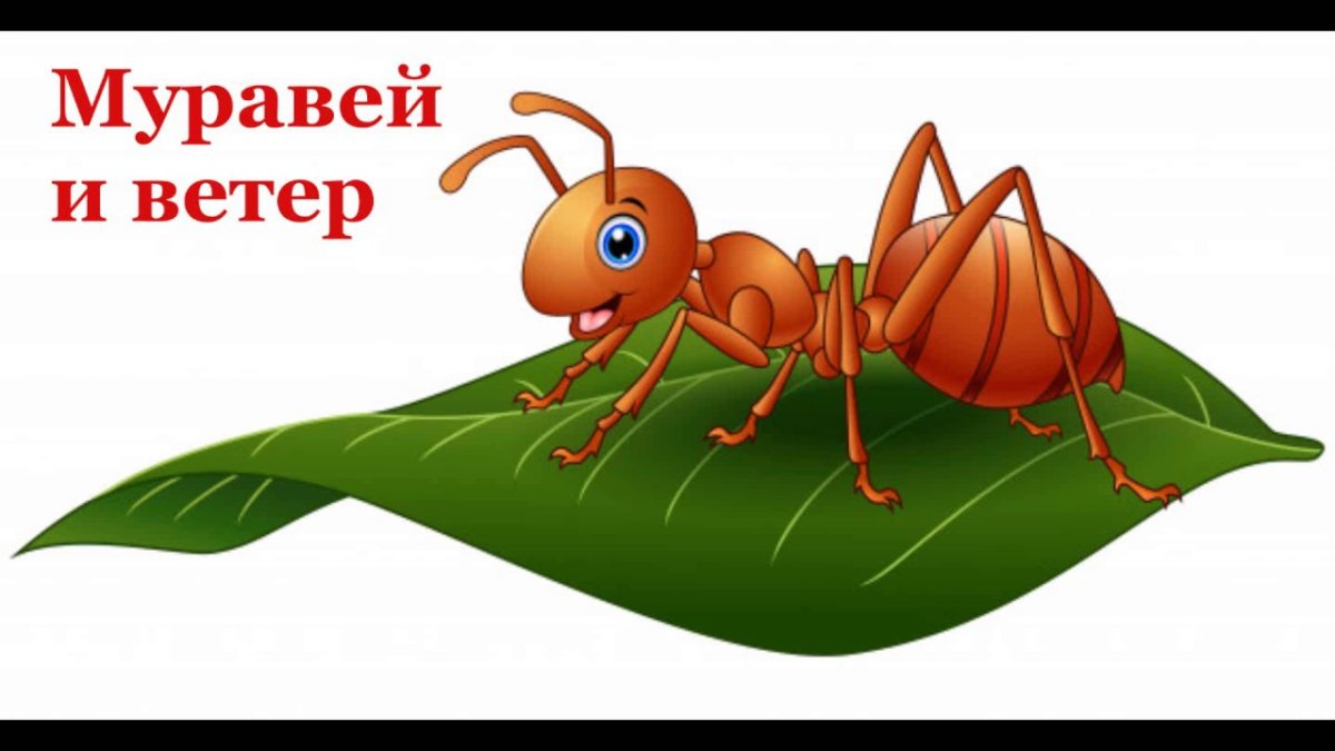 Муравьишка на листике