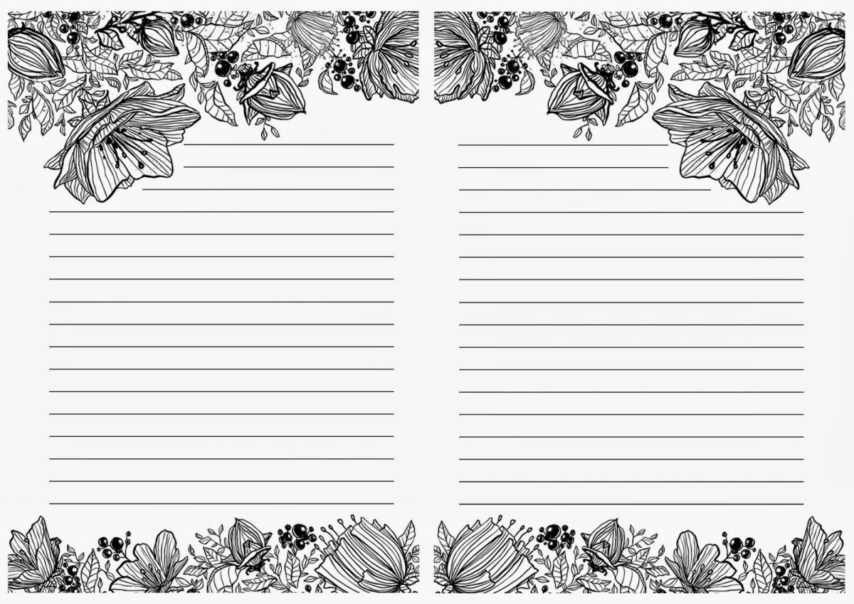 Лист блокнота