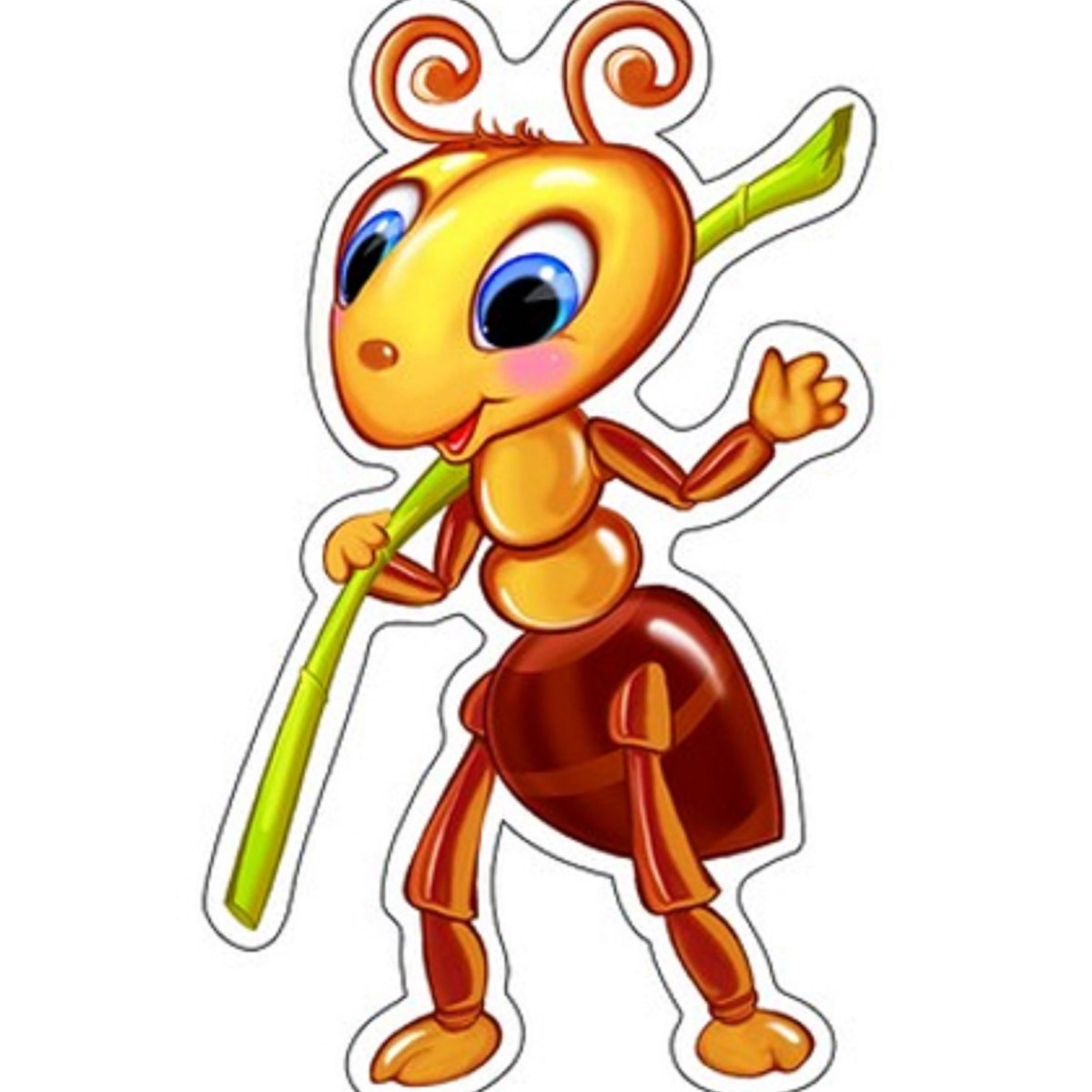 Муравей мультяшный