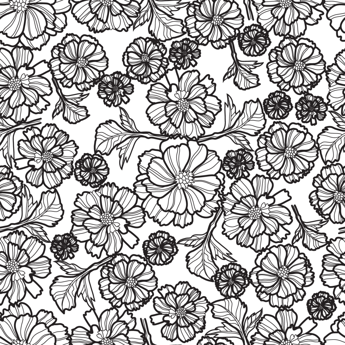 Цветочный узор