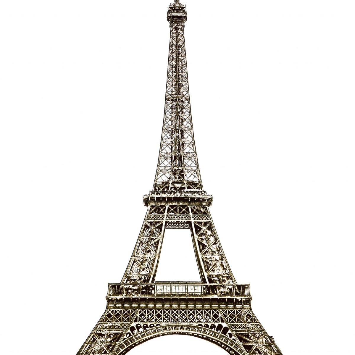 Черно белая картина для печати