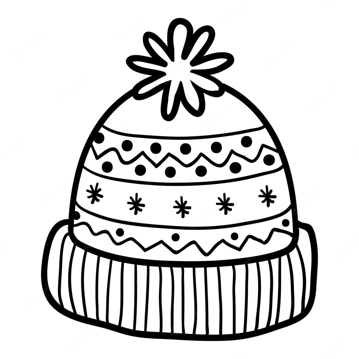 Шапка клипарт на прозрачном фоне