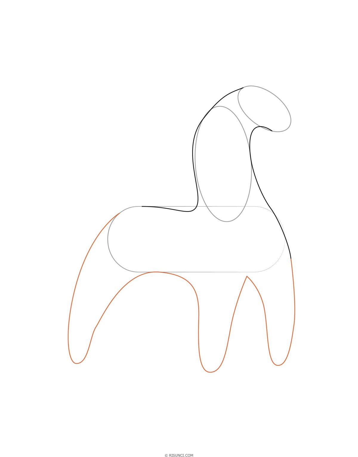 Дымковский индюк конструирование