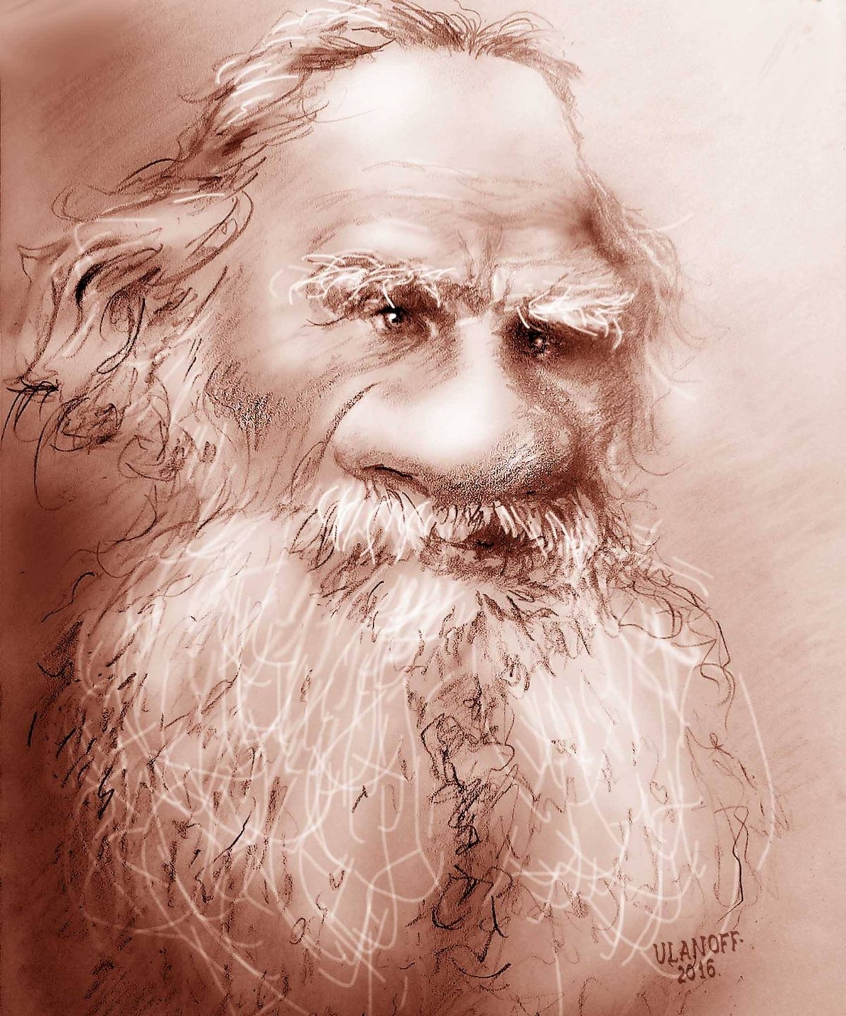 Лев толстой веселый