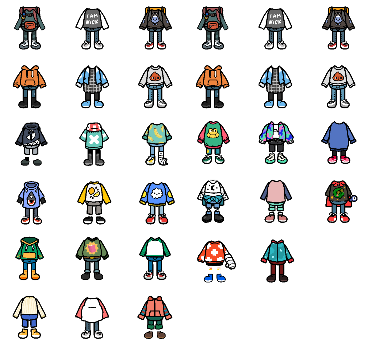 Наклейки тока бока