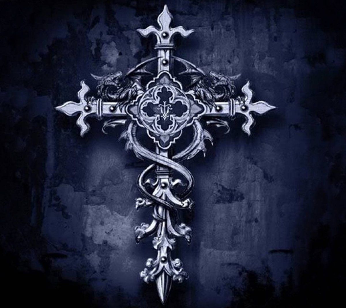 Красивые готические кресты