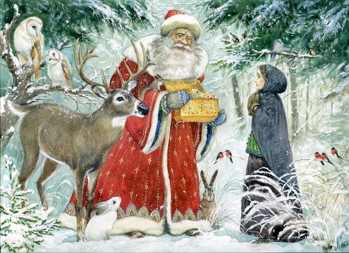 Дед Мороз из сказки Морозко