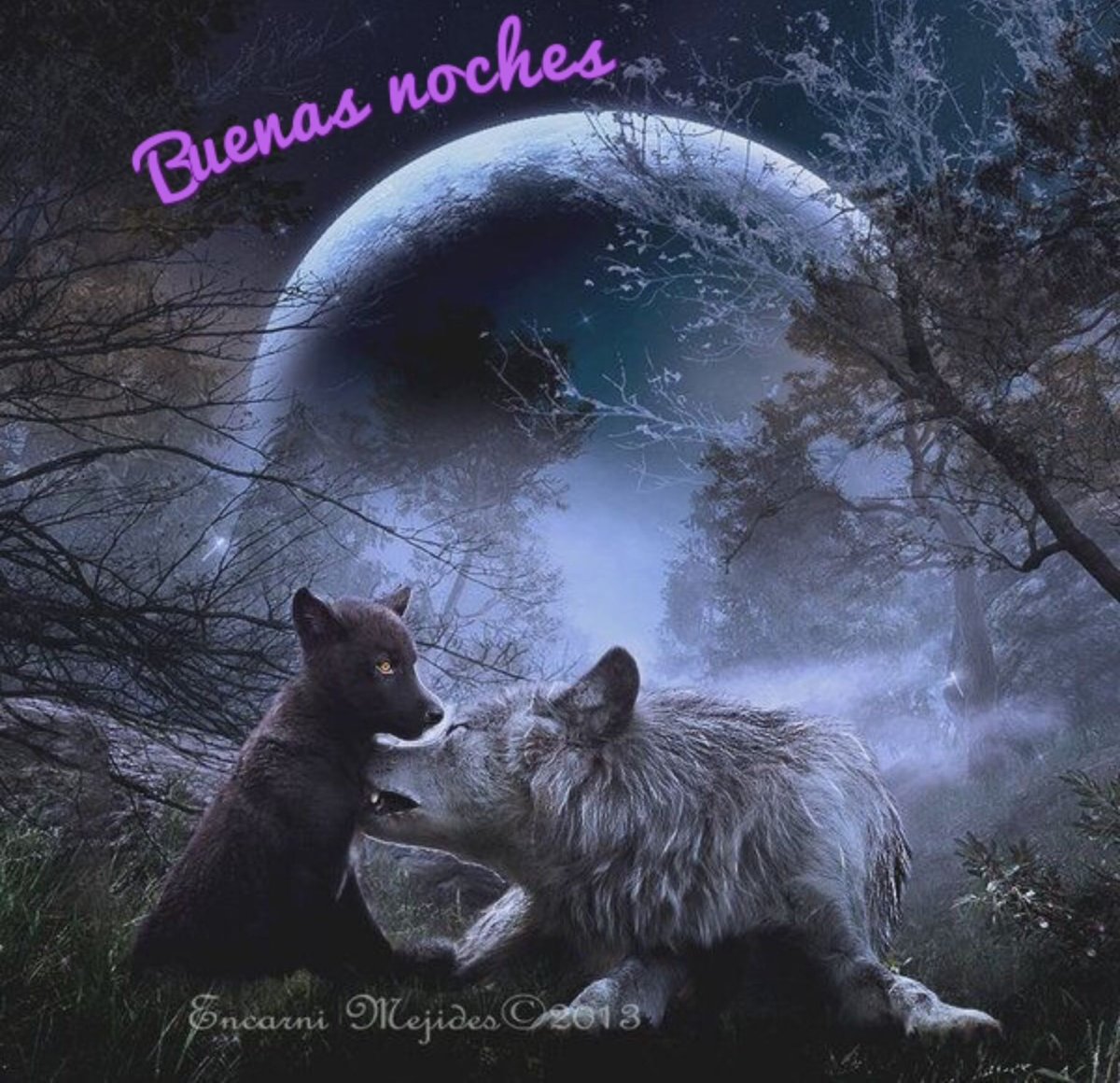 Спокойной ночи Волчонок