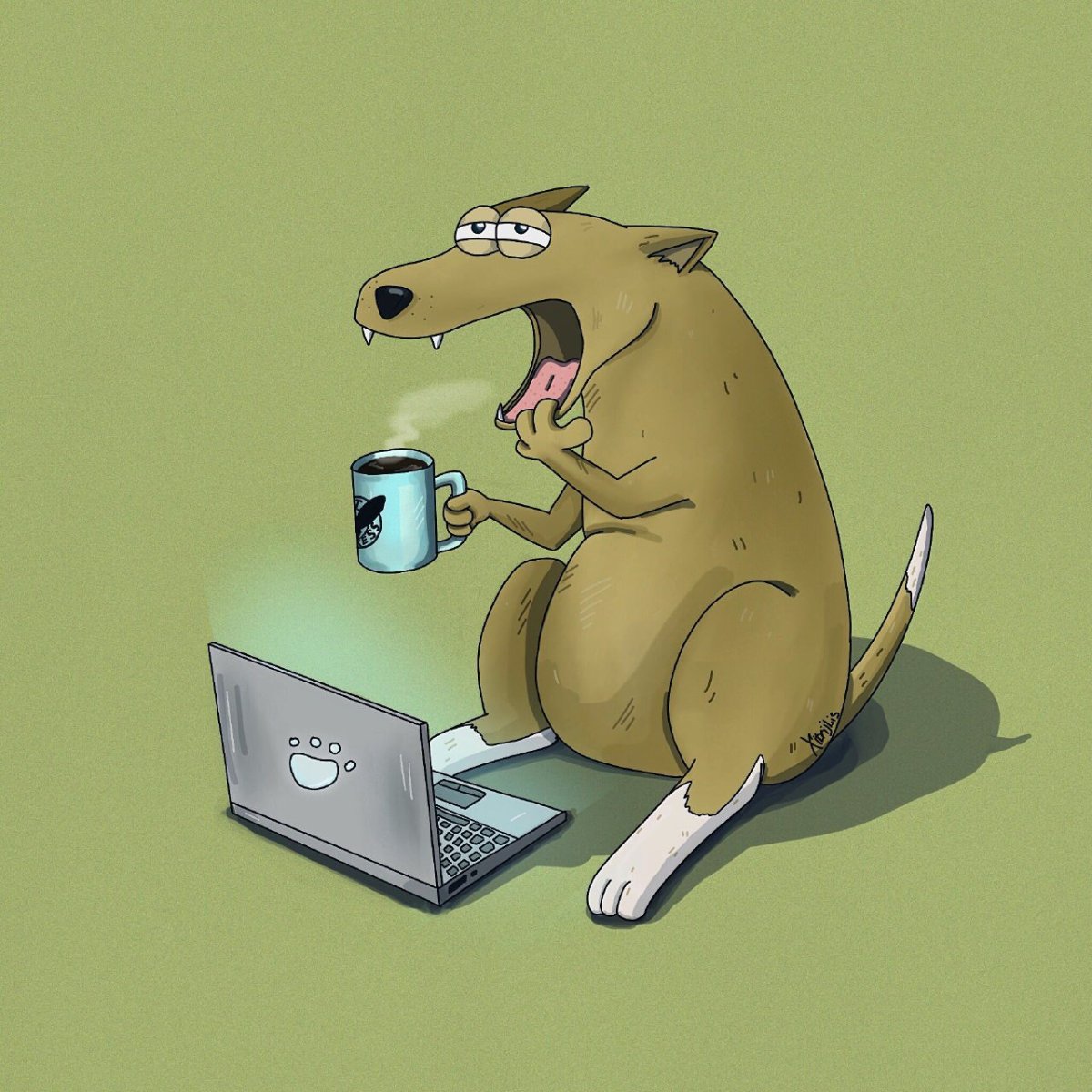 Трудовые будни прикол