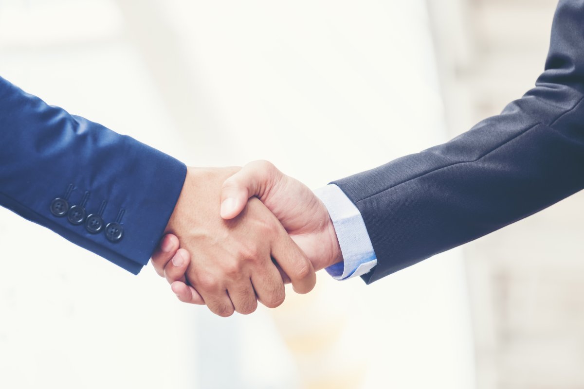 Рукопожатие Сток