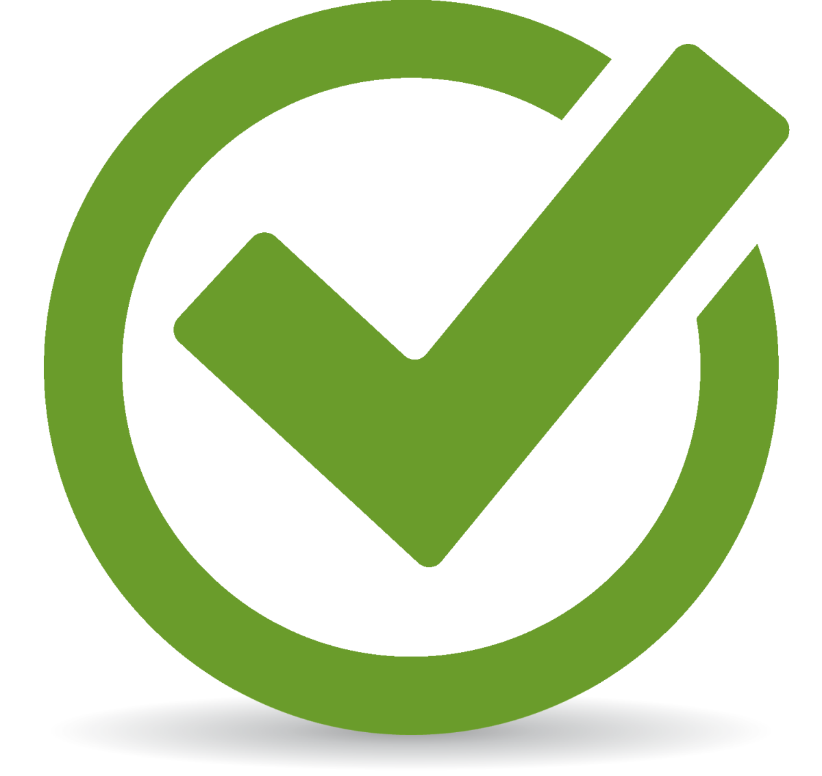 Инфографика значок галочка