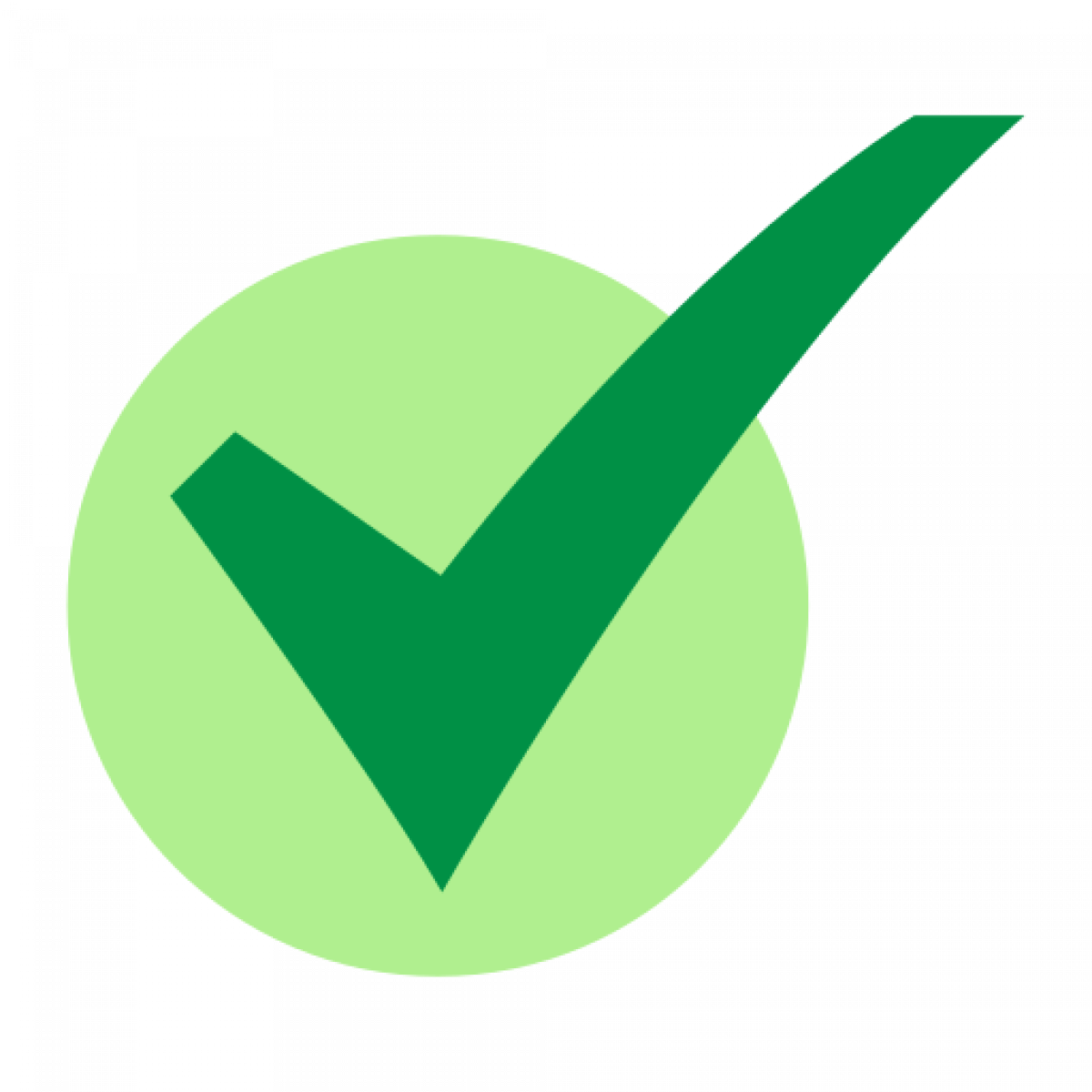 Значок галочка