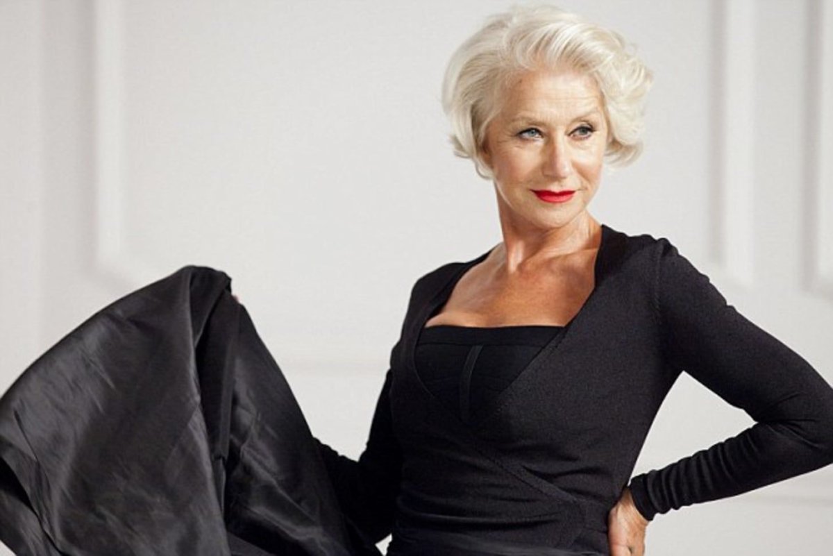 Ухоженная женщина в возрасте