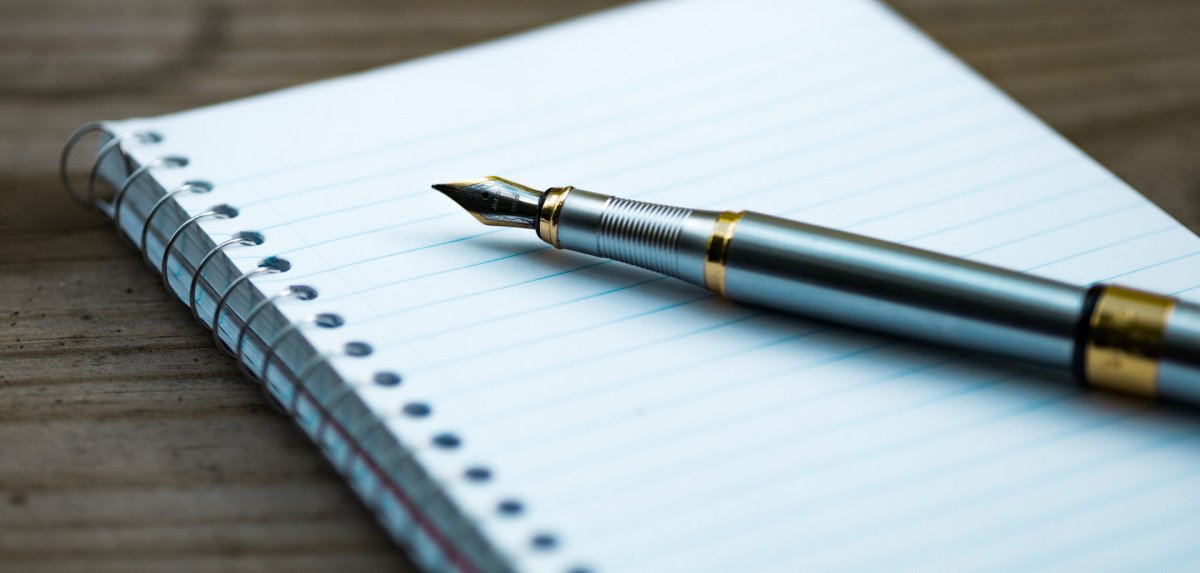 Листик с ручкой