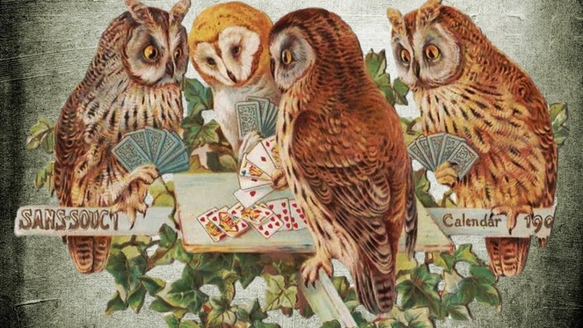 Салфетка для декупажа котята и птички