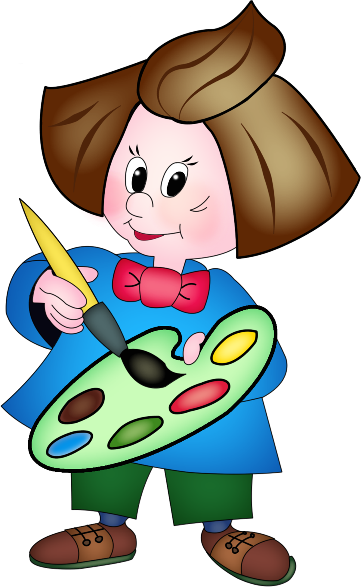 Тюбик герой сказки Незнайка и его друзья