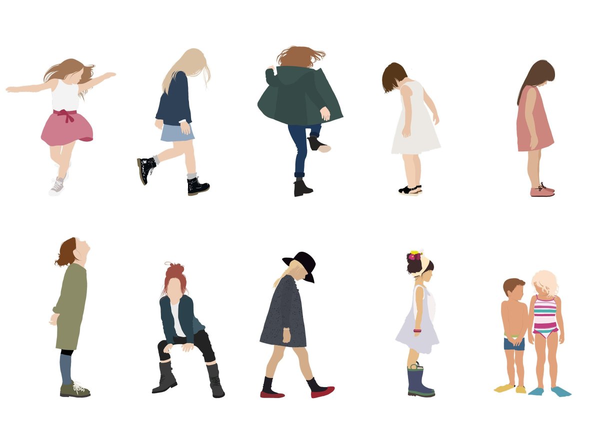 Люди для архитектурной подачи