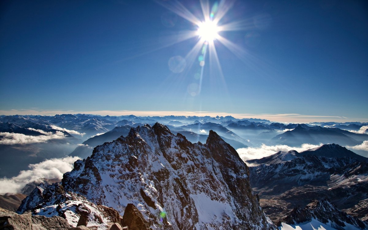 Вершина горы