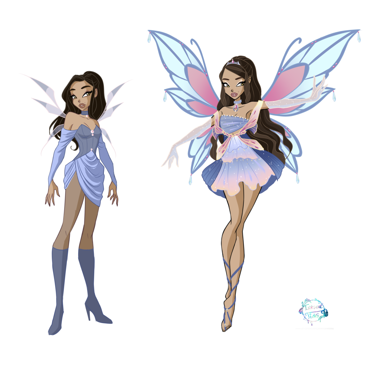 Одежда фей рисунки