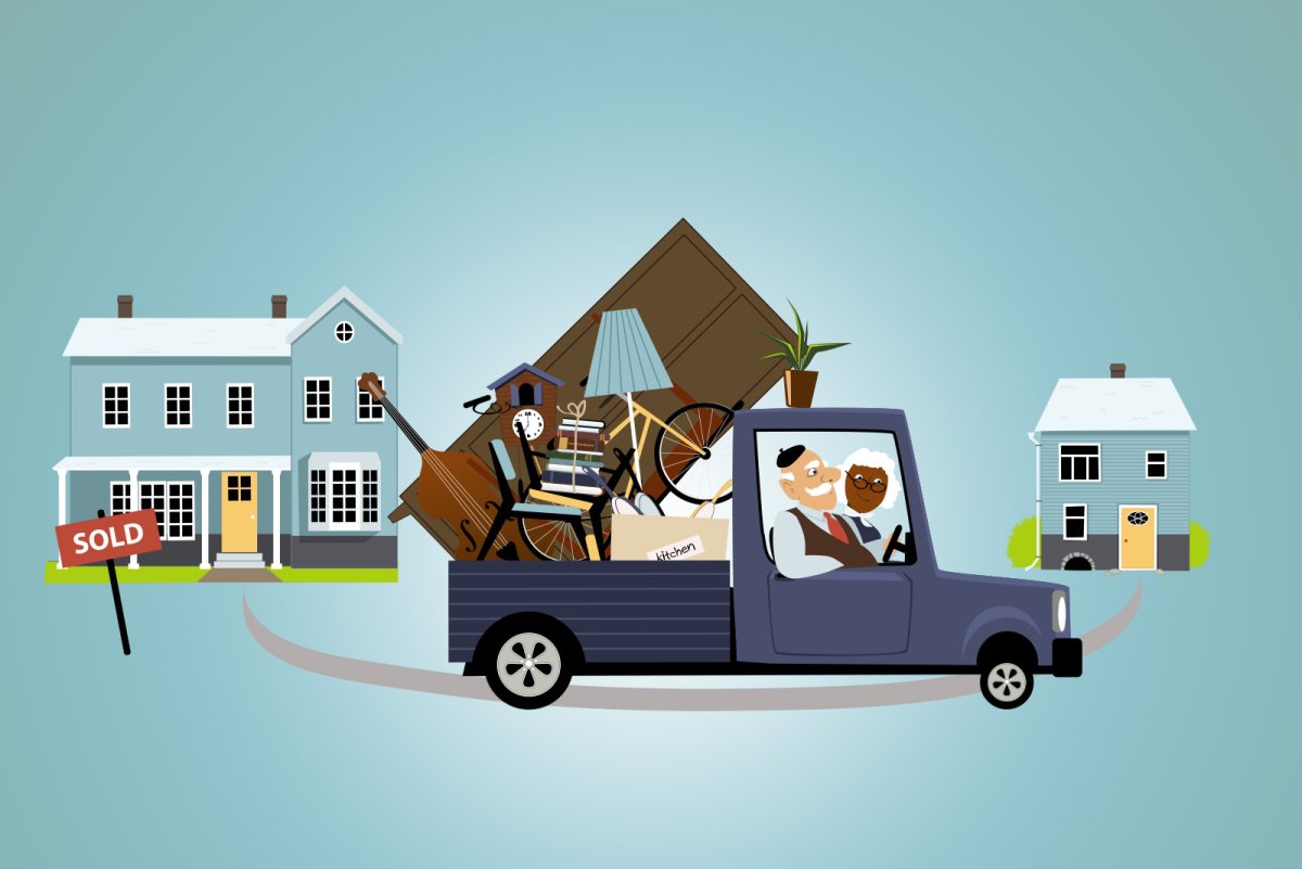 Переезд иллюстрация
