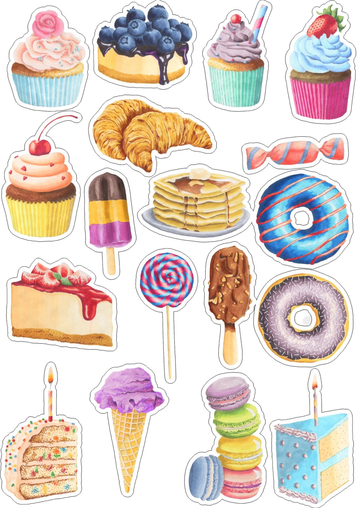 Сладости рисунок