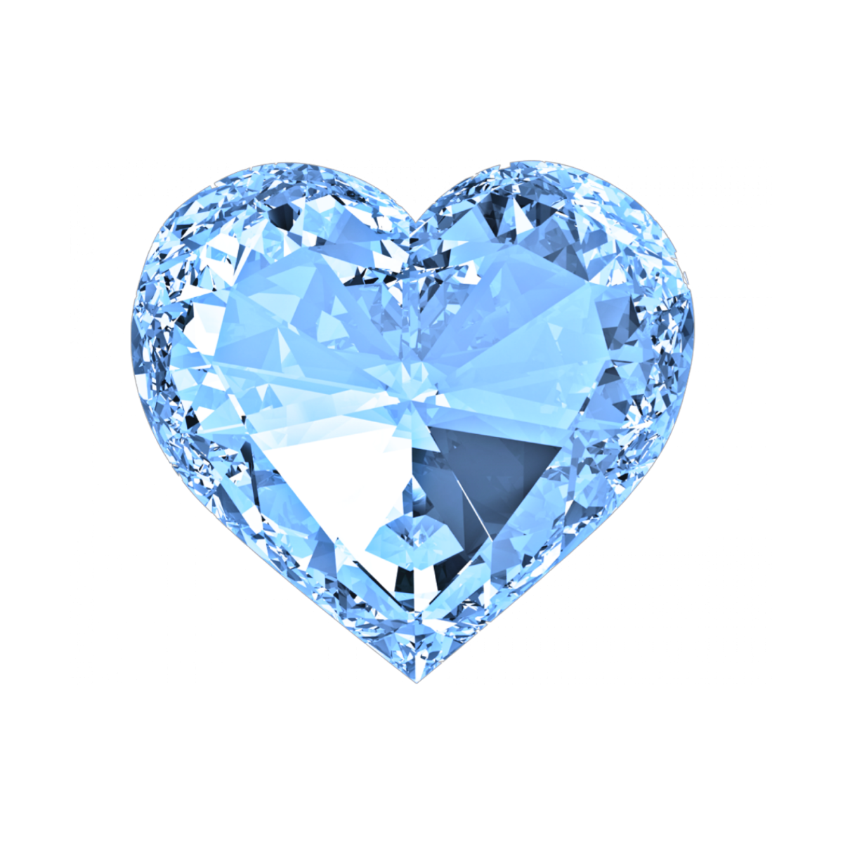 Стеклянные сердечки кабошоны