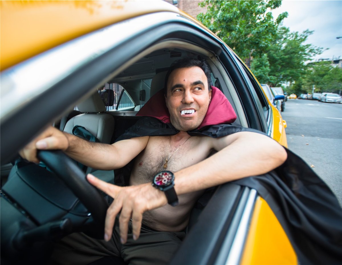 Странный таксист