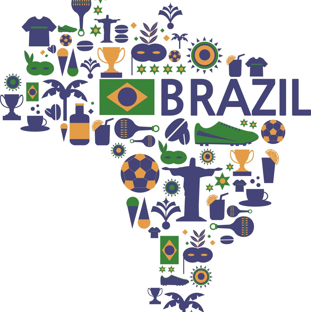 Бразилия символы страны