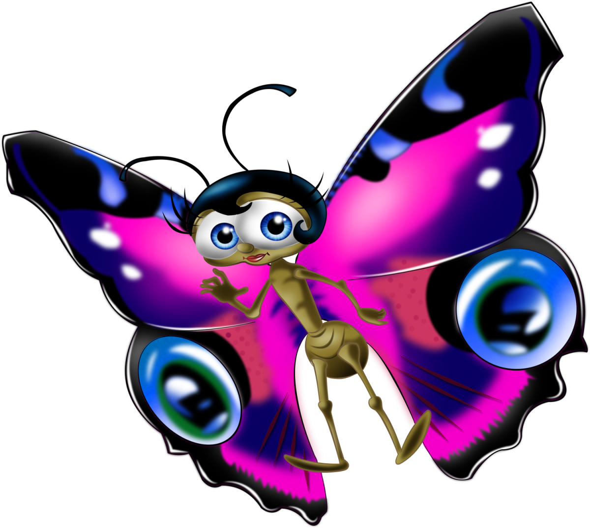 Сказочная бабочка