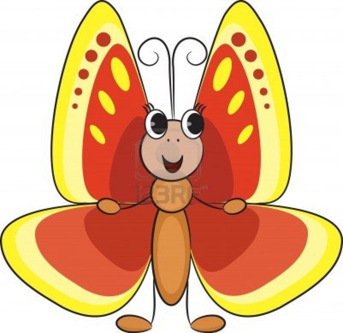 Мультяшные насекомые