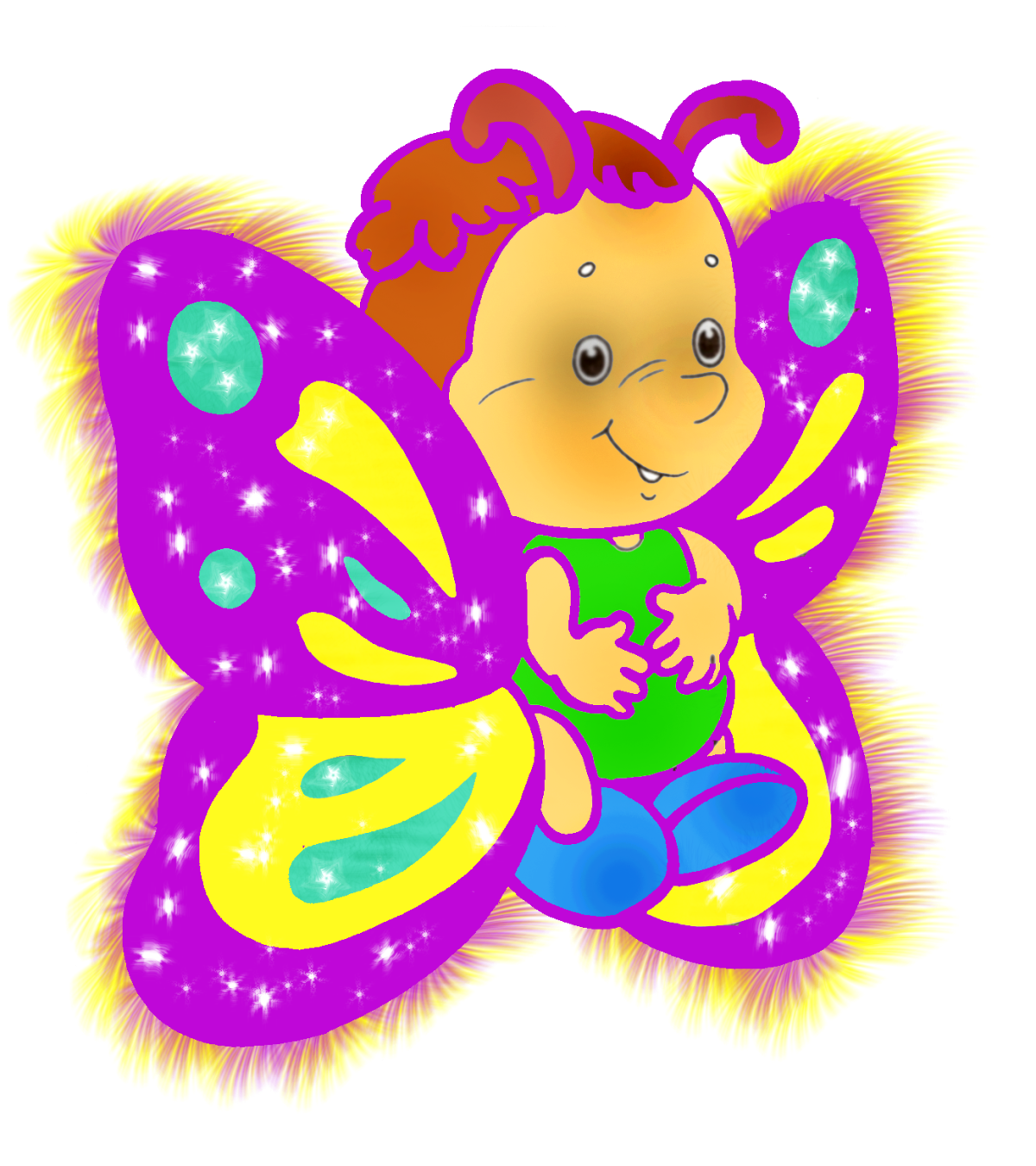 Мультяшные насекомые