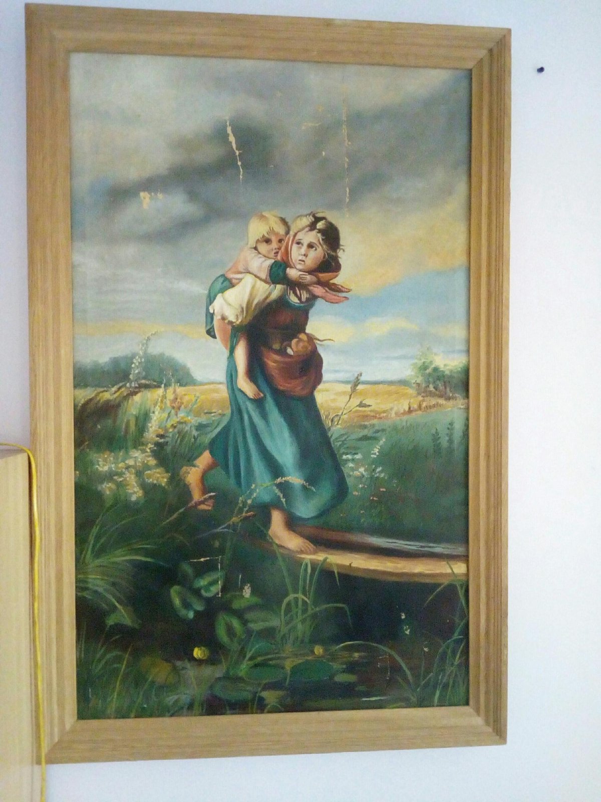 Дети бегущие от грозы картина