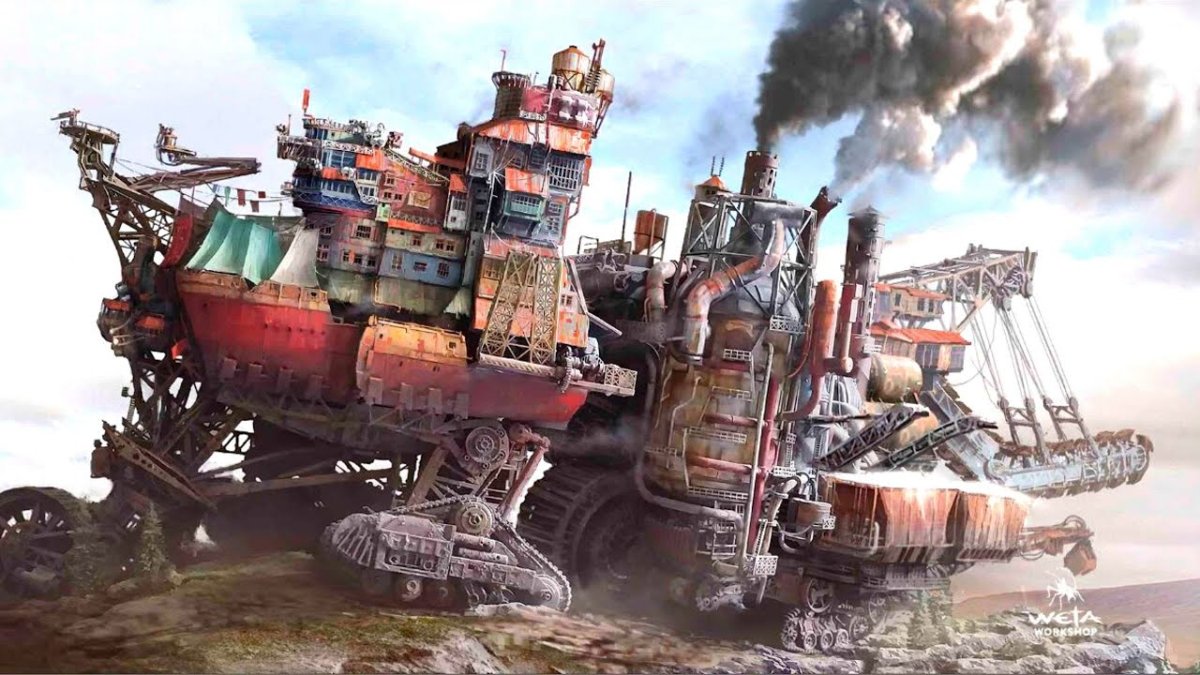 Хроники хищных городов дизельпанк