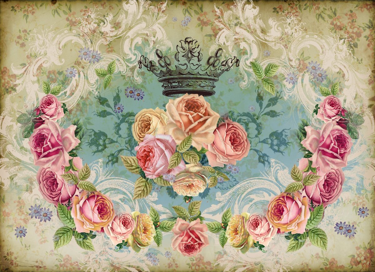 Картины в стиле шебби Шик