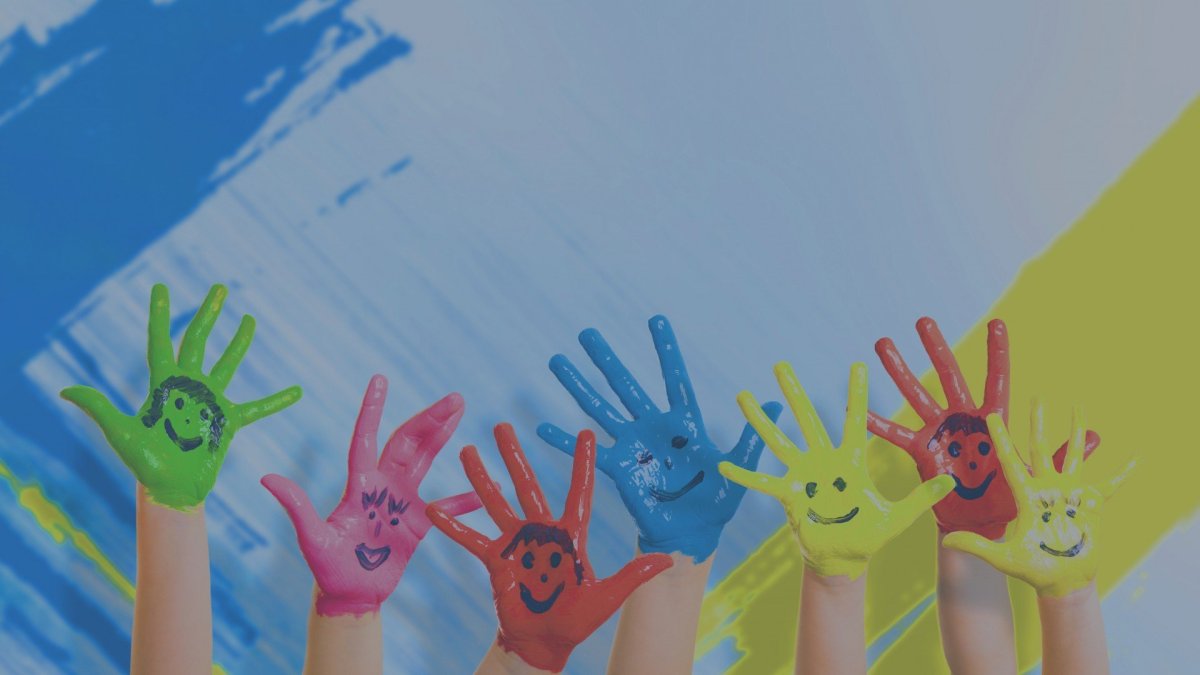 Разноцветные ладошки