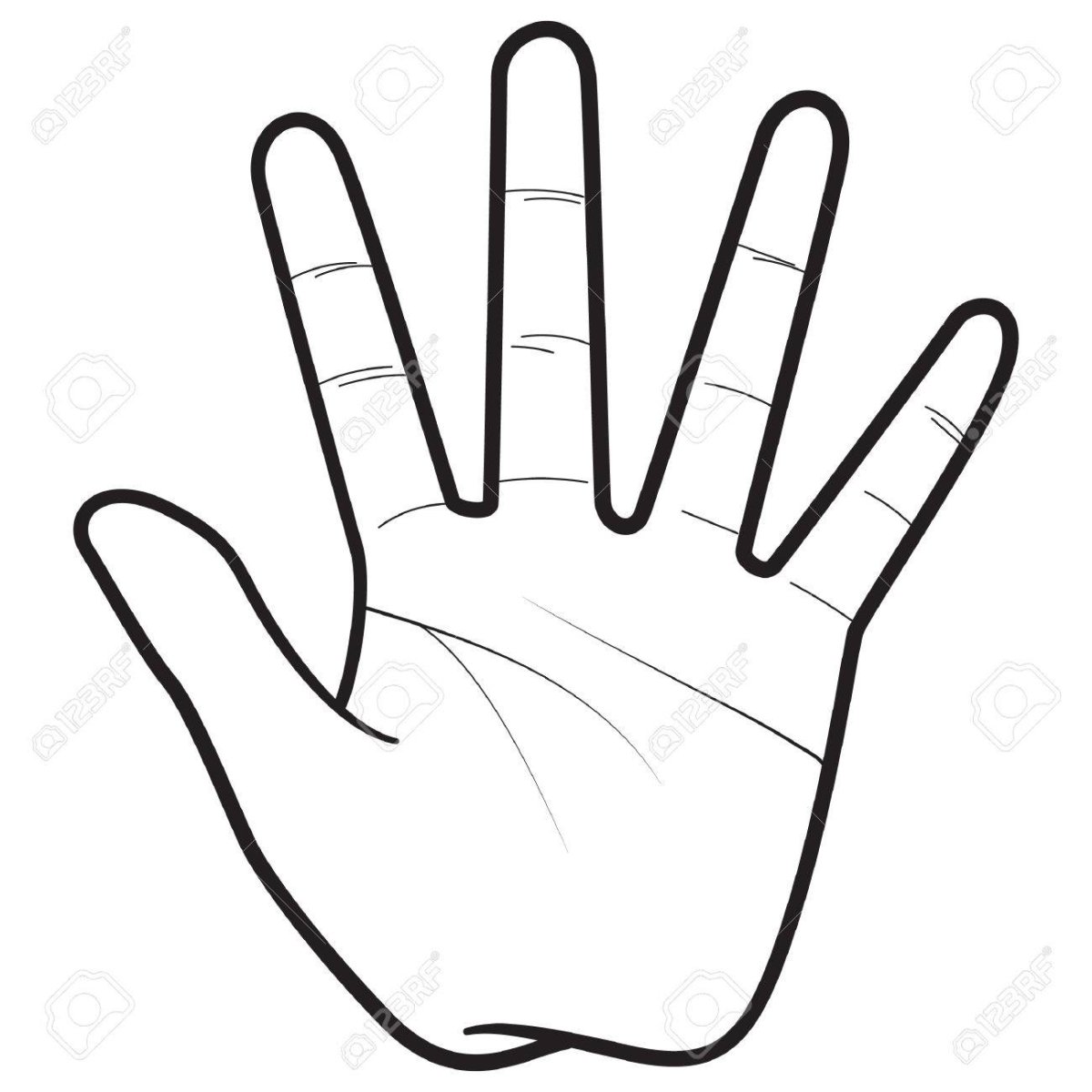 Контур тела девушки