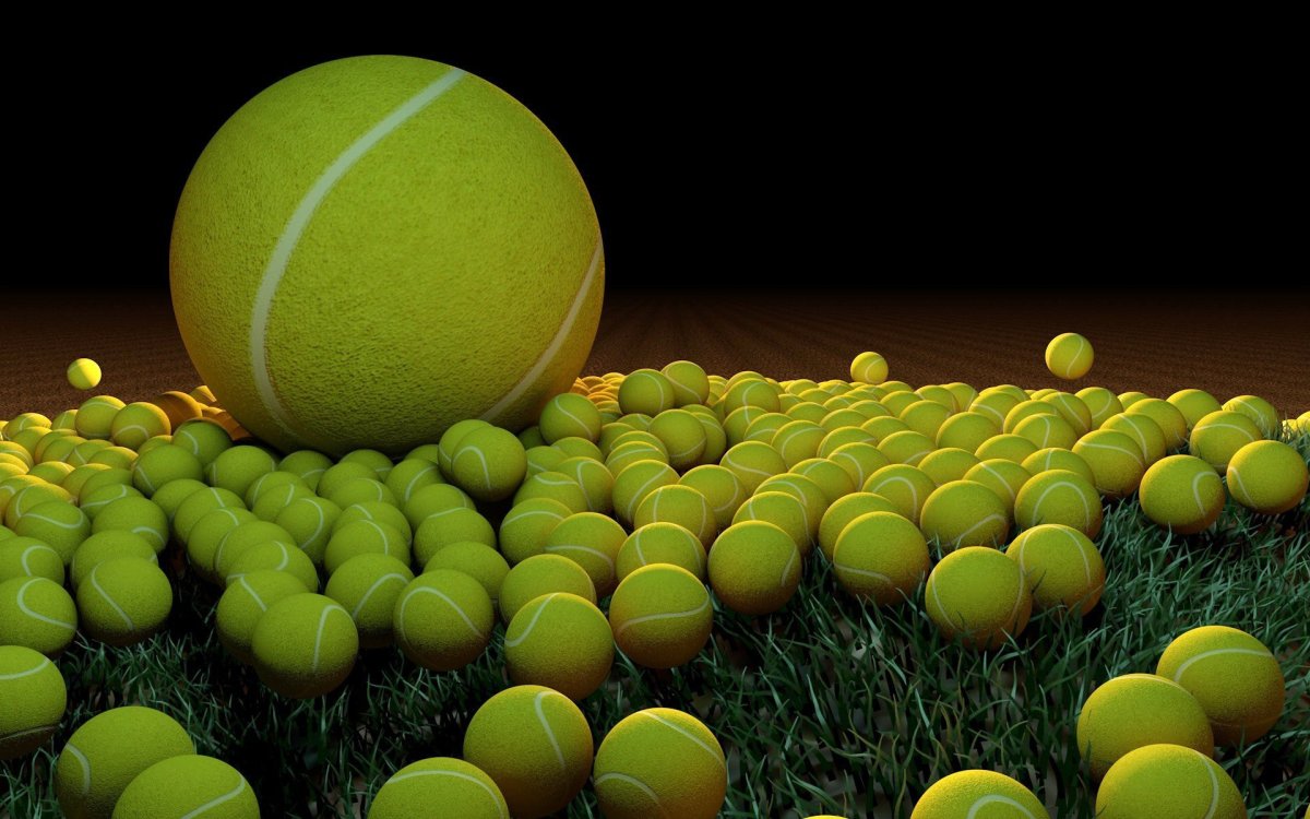 Зеленый мячик