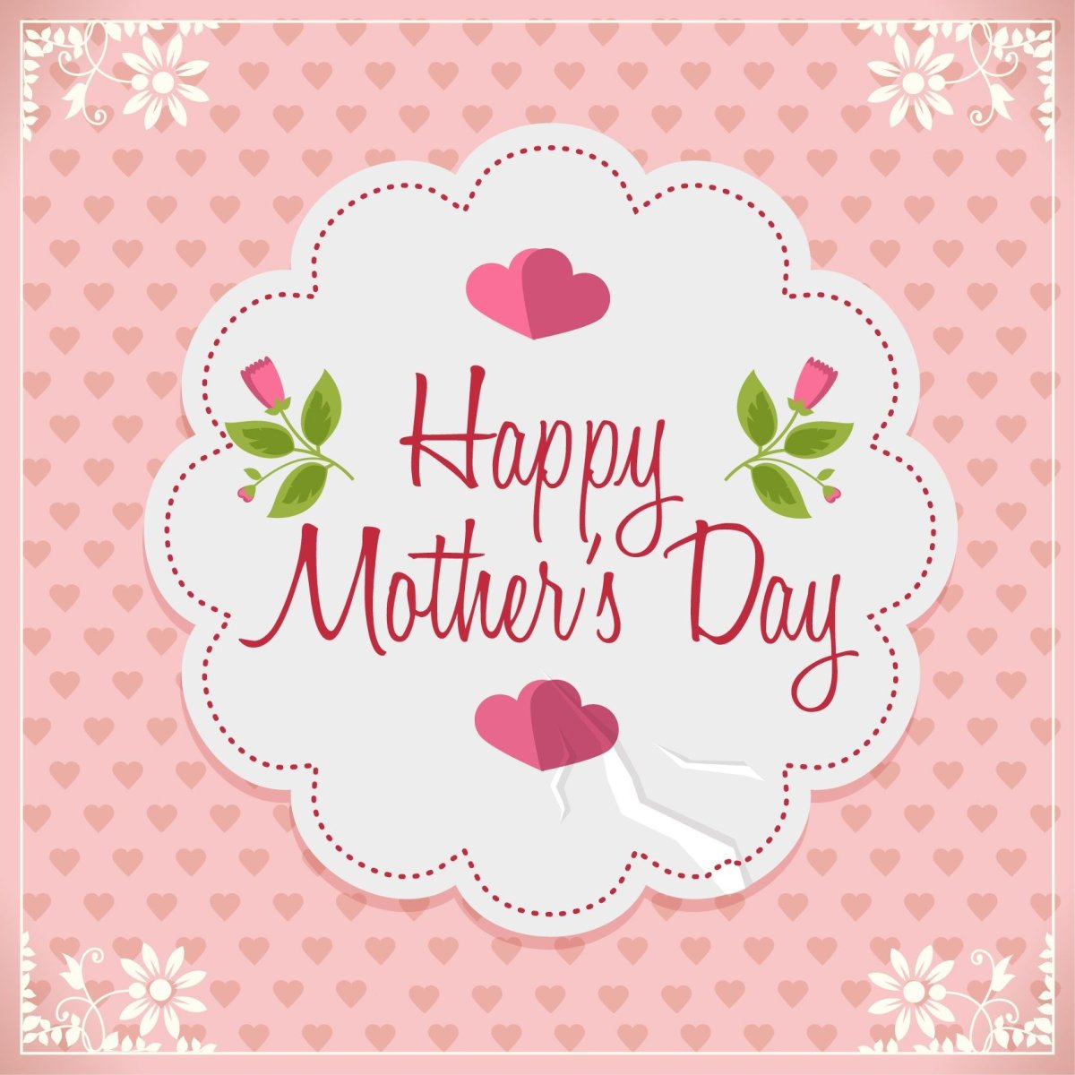 Стильные открытки с днем матери