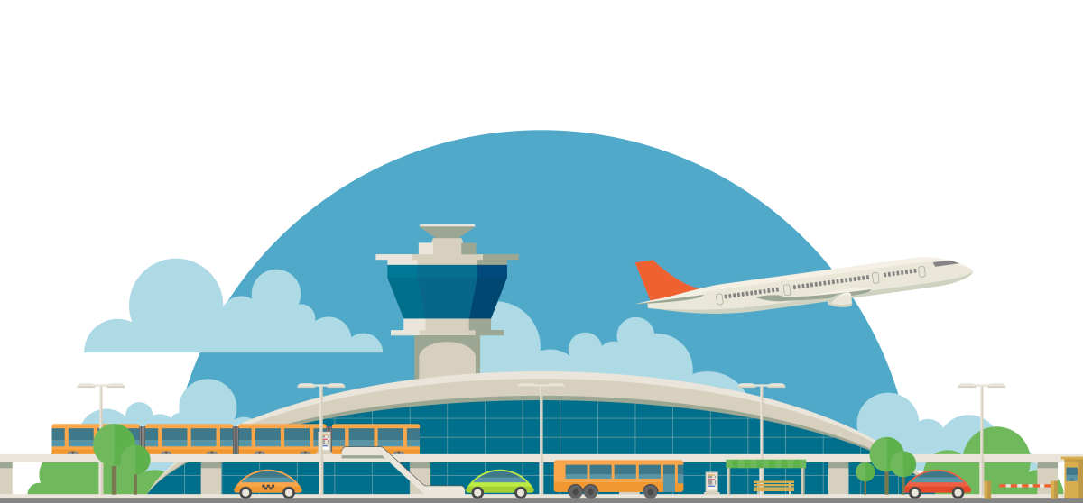 Аэропорт рисунок