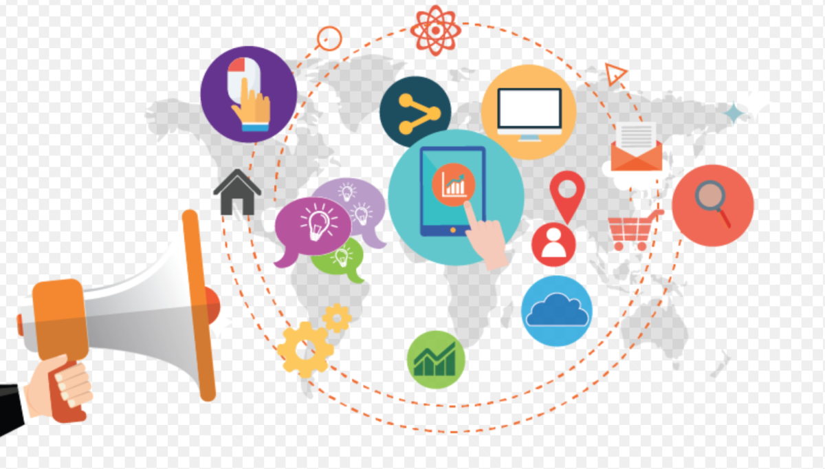 Продвижение иллюстрация