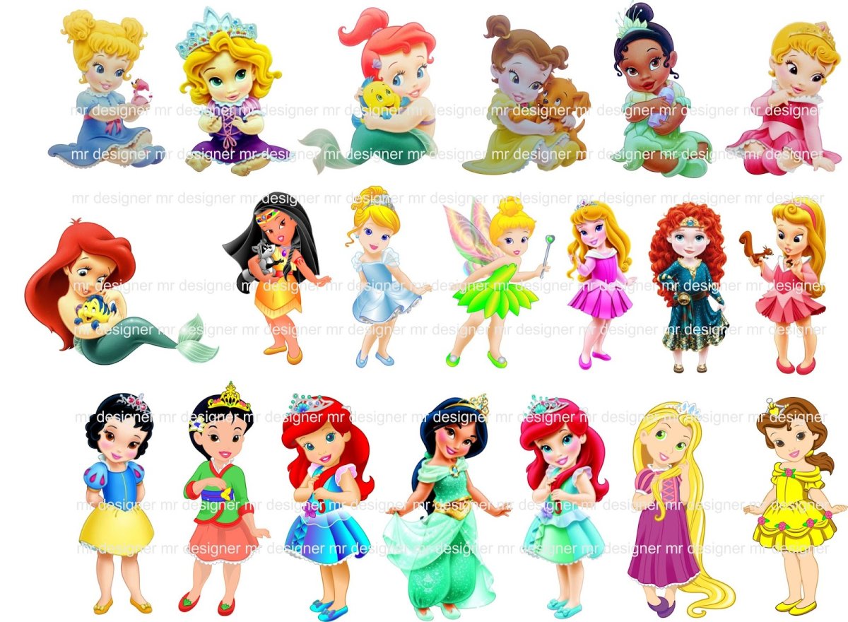 Принцессы из Дисней маленьк