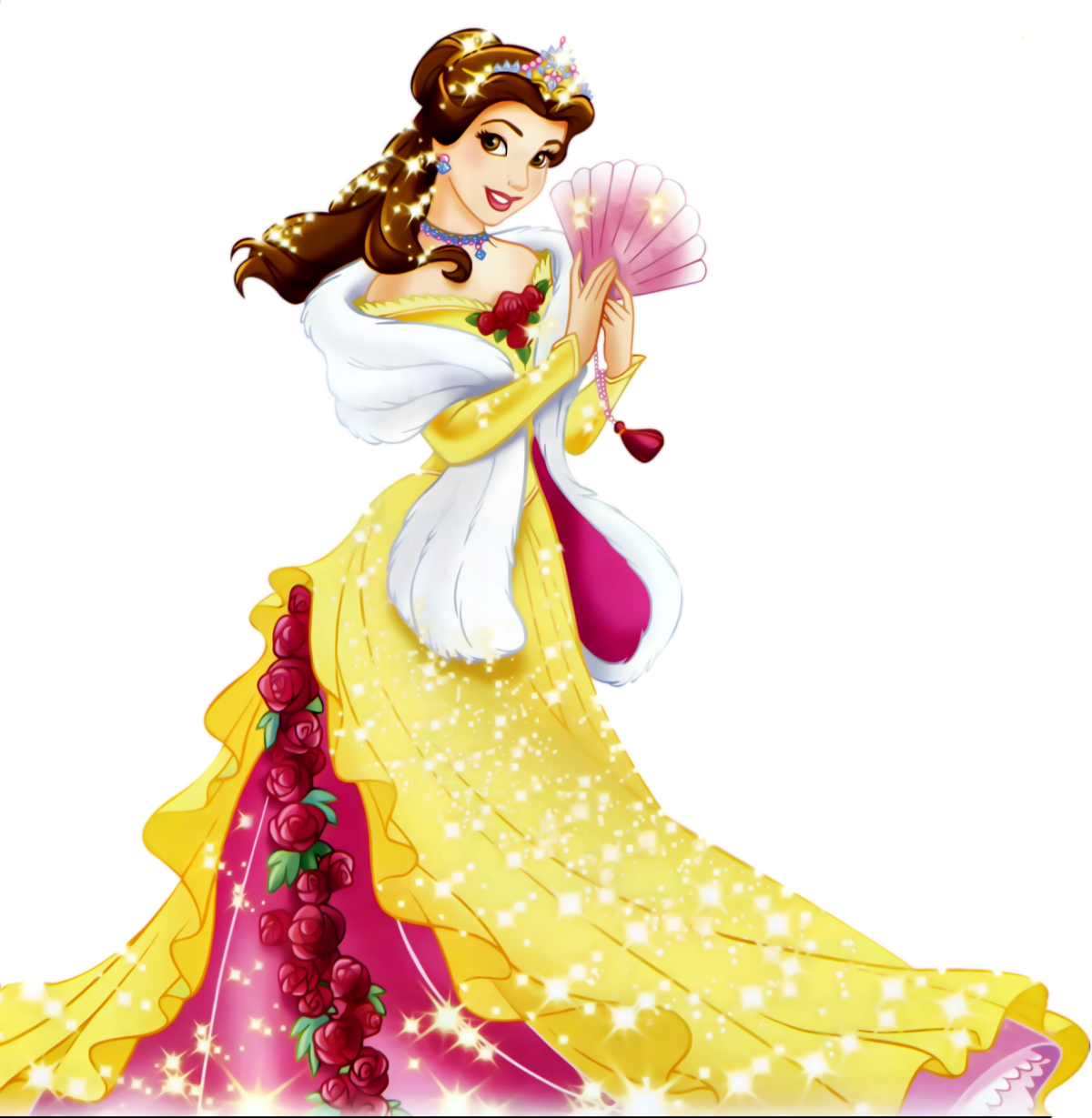 Принцесса на прозрачном фоне